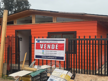 VENDE NUEVA, HERMOSA Y ACOGEDORA CASA EN LAS CRUCES COMUNA EL TABO