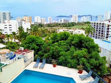 Acapulco Departamento En Venta En Costa Azul Con Vista 2 Recamaras Elevador Alberca
