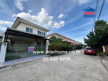 2-storey twin house, 39.9 sq.w., Supalai Ville Village, Ring Road - Lam Luk Ka, Khlong 3, near Triam Bundit School, Chalermmark Phicharn Road, Lam Luk
