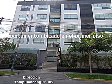 Fabuloso Flat En Primer Piso Chacarilla Surco JR TAMPUMACHAY