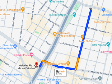 Departamento en Venta San Rafael Cuauhtémoc CDMX