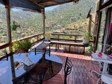 Cabaña Refugio para vivir tranquilo, ideal para ermitaños, parcela en cerro, precio oferta