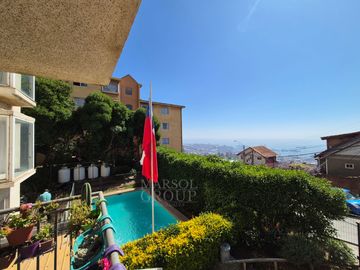 Oportunidad departamento en venta con vista, 2 dormitorios, Cerro Cárcel, Valparaíso
