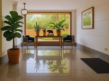 Oportunidad!! Vendo Amplio departamento remodelado sector El Golf Las Condes. Vista despejada 1 dormitorio amplia terraza