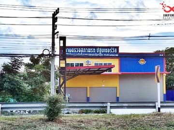 ขายที่ดินติดถนนมาลัยแมน พร้อมโฮมออฟฟิศ 2 ชั้น เนื้อที่ 191 ตารางวา กำแพงแสน นครปฐม