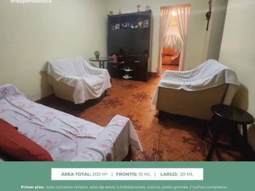 VENTA CASA - URB. TÚPAC AMARU (PAYET) - INDEPENDENCIA