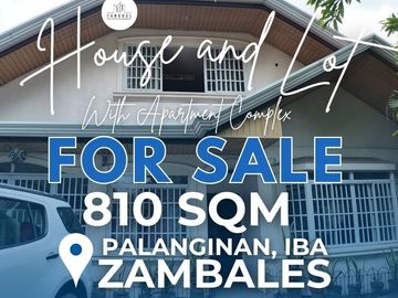 House, Lot, and Income-Generating Apartments in Iba, Zambales