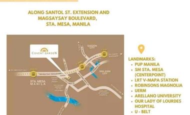 ‼️📣RUSH SALE‼️PROMO‼️PROMO‼️Affordable condo in STA.MESA SAN JUAN MANDALUYONG UBELT LRT2 Shopping mall Restaurant CLEAN TITLE Minimalist HIGH END