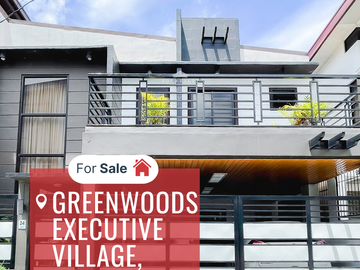 🏡  MOTIVATED SELLER! Spacious 2-Storey Home with High Ceilings in Greenwoods Executive Village, Rizal – Don’t Miss Out!