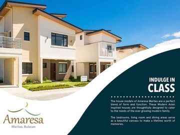Spacious Single Attached house and lot in Amaresa near Quezon City