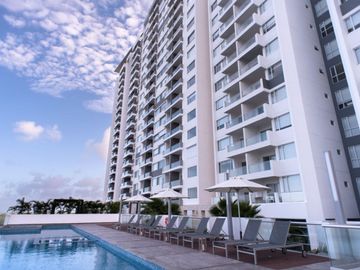 Penthouse con vista a la laguna y roof garden, en venta, Bonampak Cancún