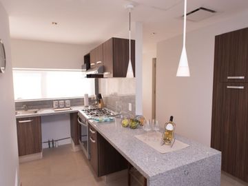 Penthouse con vista a la laguna y roof garden, en venta, Bonampak Cancún