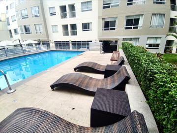 SE VENDE DEPARTAMENTO 4D+4B+ ESTACIONAMIENTO. EDIFICIO ÁREAS COMUNES