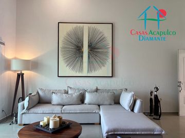 Departamento moderno con Terraza y vista a la alberca y áreas comunes