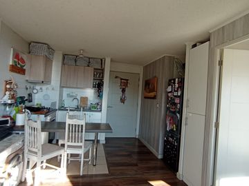 Departamento Concepto abierto, Condominio Rocuca  2.340UF