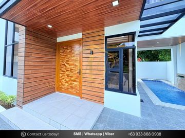 BRAND NEW 4BR MODERN CORNER LOT HOUSE WITH SWIMMING POOL NEAR CLARK, PAMPANGA