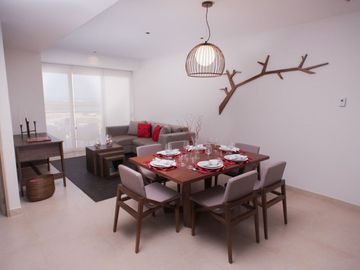 Penthouse, con roof garden y vista a la laguna, en venta, Bonampak Cancún