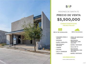 Casa en venta Misiones de Santa Fé Santo Tomás