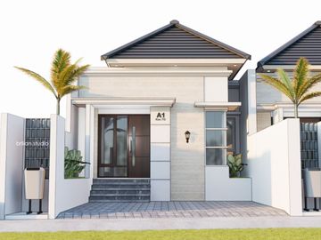 RUMAH CANTIK SIAP HUNI, CARPORT BISA 2 MOBIL DI JAKAL KM 10