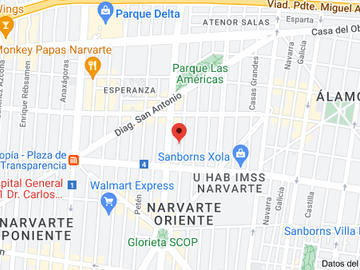 Oportunidad Departamento en Monte Alban 75, Departamento 9, Col. Narvarte Poniente, Alcaldía Benito Juárez, recuperación bancaria.