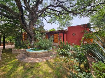 Casa de un nivel en Tequisquiapan con jardín