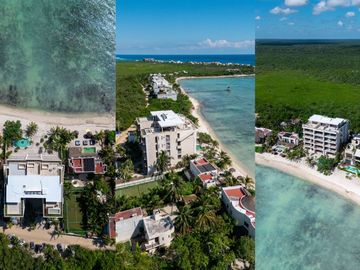 Condominio frente al mar en venta, venta, Tankah, Tulum