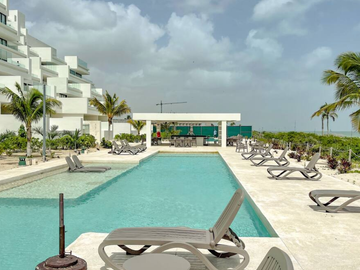 Departamento de lujo en primera fila con vista al mar en Telchac Puerto, Mérida