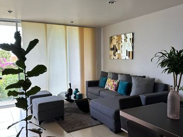 RENTO MODERNO DEPARTAMENTO EN LA ZONA NORTE DE CUERNAVACA, SEGURIDAD TOTAL