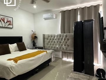 CASA EN VENTA DE UN PISO TOTALMENTE EQUIPADA CON ALBERCA