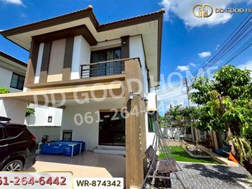 WR-874342 Twin house, Baan Fah Greenery Pinklao-Sai 5, Nakhon Pathom, near Central Salaya