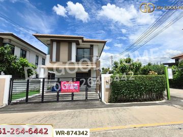WR-874342 Twin house, Baan Fah Greenery Pinklao-Sai 5, Nakhon Pathom, near Central Salaya
