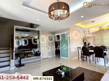 WR-874342 Twin house, Baan Fah Greenery Pinklao-Sai 5, Nakhon Pathom, near Central Salaya