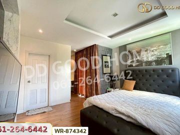 WR-874342 Twin house, Baan Fah Greenery Pinklao-Sai 5, Nakhon Pathom, near Central Salaya