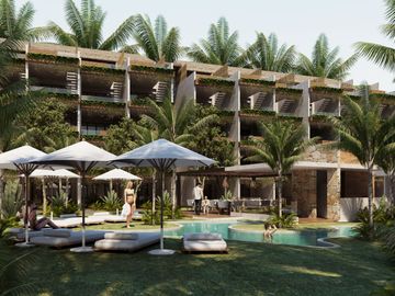 Departamento en Venta en Tulum con Amenidades de Lujo en La Veleta