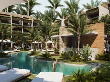 Departamento en Venta en Tulum con Amenidades de Lujo en La Veleta