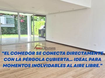 Moderna casa de venta en Cumbayá, sector la Viña.