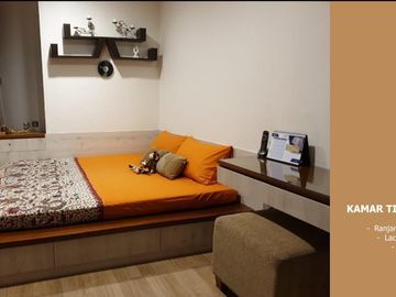 Dijual Apartemen Cosmo Mansion 2 Bedroom Size 87  Furnished