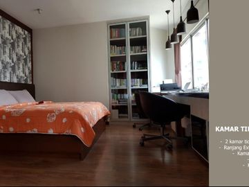 Dijual Apartemen Cosmo Mansion 2 Bedroom Size 87  Furnished