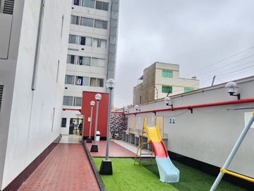 OCASIÓN MODERNO DEPARTAMENTO 3 DORMITORIOS - VISTA INTERNA -  PISO 3 - 2 BAÑOS - ZONA PARRILLAS - JUEGOS NIÑOS - CENTRICA UBICACIÓN - PRECIO EN SOLES