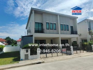 2-storey townhouse, 29.3 sq.w., Chuenchuen Town Village, Bangna, Kiatphiphatthani Alley, Bangna-Talat Road, Bangna-Trad parallel road, Bang Bo, Samut
