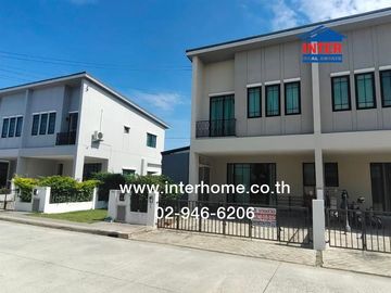 2-storey townhouse, 29.3 sq.w., Chuenchuen Town Village, Bangna, Kiatphiphatthani Alley, Bangna-Talat Road, Bangna-Trad parallel road, Bang Bo, Samut