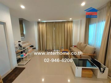 2-storey townhouse, 29.3 sq.w., Chuenchuen Town Village, Bangna, Kiatphiphatthani Alley, Bangna-Talat Road, Bangna-Trad parallel road, Bang Bo, Samut