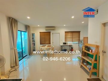 2-storey townhouse, 29.3 sq.w., Chuenchuen Town Village, Bangna, Kiatphiphatthani Alley, Bangna-Talat Road, Bangna-Trad parallel road, Bang Bo, Samut