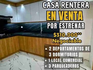 CASA RENTERA POR ESTRENAR