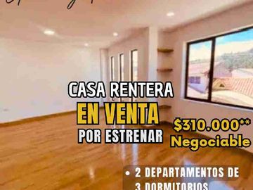 CASA RENTERA POR ESTRENAR