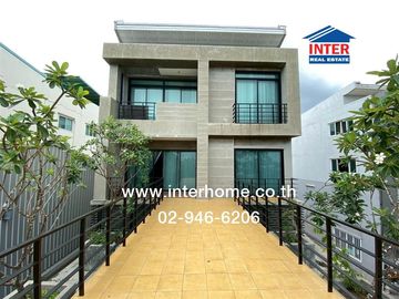 Home office 3.5 floors 71.5 sq.w. Home office near The Paseo Park, Kanchanaphisek, Boromratchonnanee Road, Phutthamonthon Sai 3 Road, Thawi Watthana D