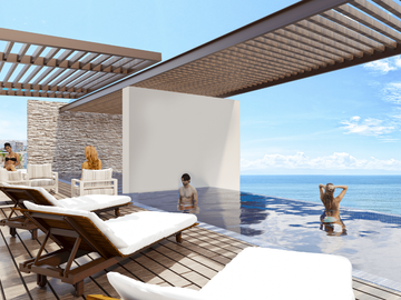 Departamento con vista al mar en The One Bucerías – Zona Dorada