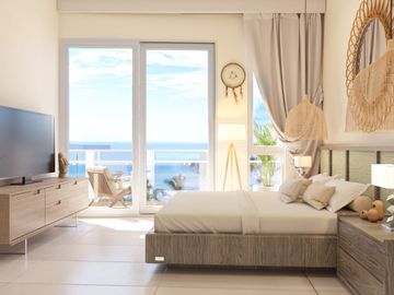 Departamento con vista al mar en The One Bucerías – Zona Dorada