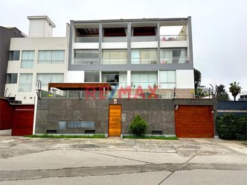 Departamento Con Terraza Y Dos Cómodas Habitaciones Cerca De Wong De Chacarilla En San Borja