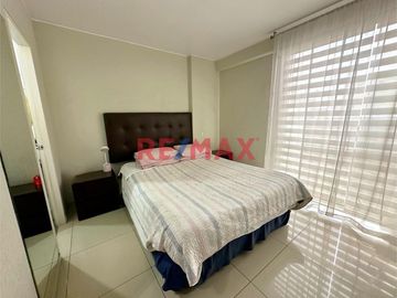 Departamento Con Terraza Y Dos Cómodas Habitaciones Cerca De Wong De Chacarilla En San Borja